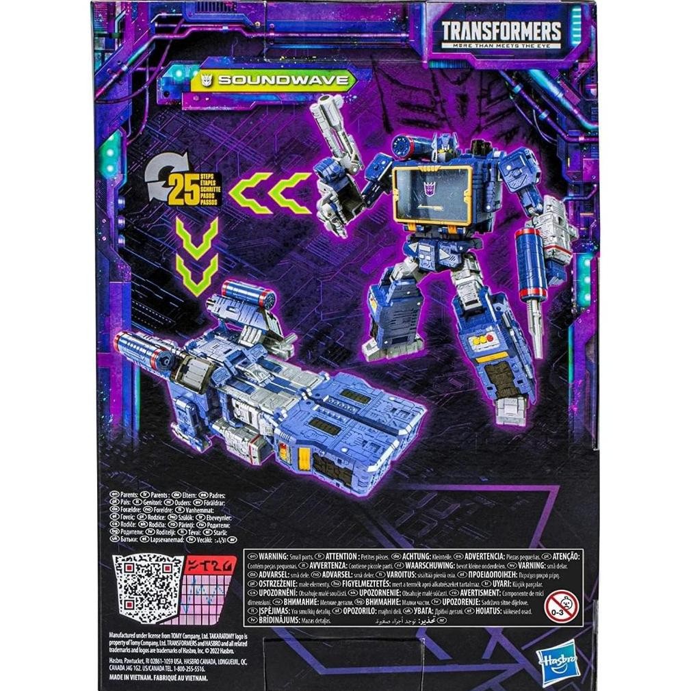 TRANSFORMERS TRA GEN LEGACY EV VOYAGER S SOUNDWAVE ORIGINAL