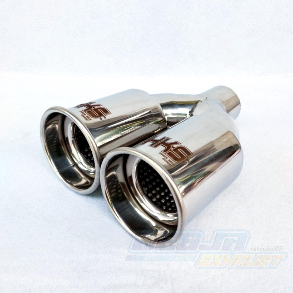 BEGJA EXHAUST KNALPOT RACING MOBIL HKS ORIGINAL CABANG SUARA BASS GAHAR