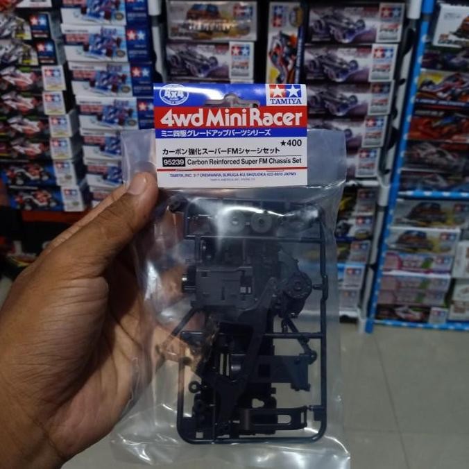 (Good) tamiya 95239 carbon reinforced super FM sfm chassis set ( MIJ )