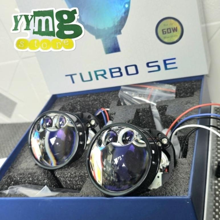 BILED AES TURBO SE 60WATT DOUBLE LASER 2.5 INCH FLAT