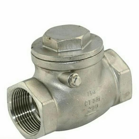 Check Valve 1 Inch Stainless Steel 304 - Swing Check Valve Termurah