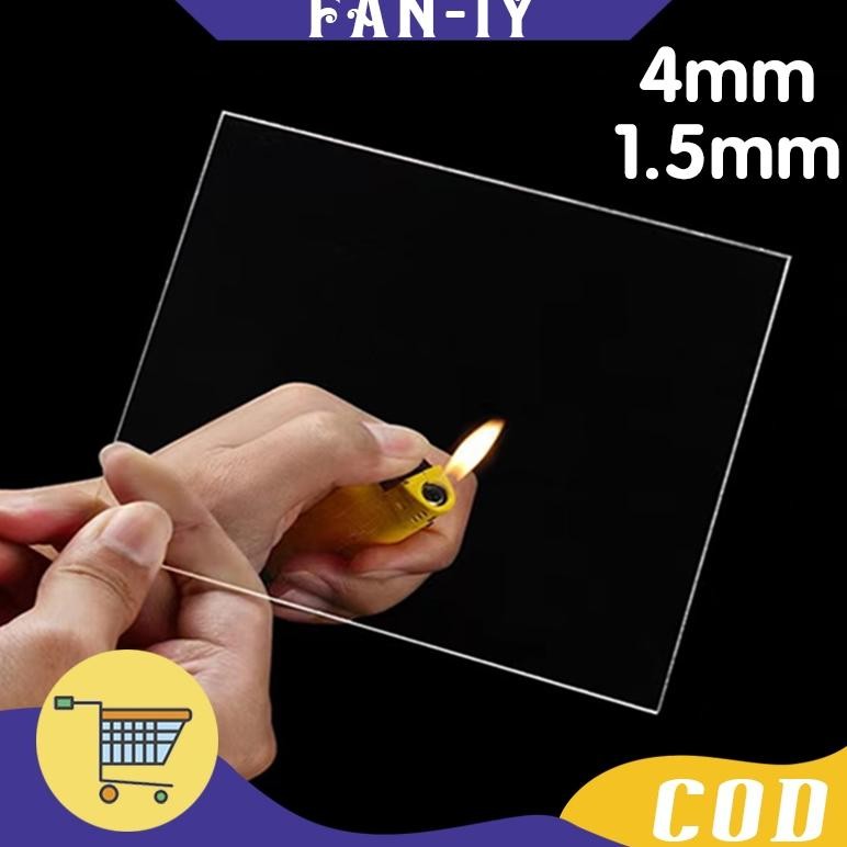 1.5mm/4mm Atap Kanopi Polycarbonate Atap Transparan Anti Panas