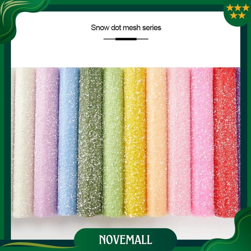 

Kain Tile Salju Termurah Snow Mesh Flower Packaging Paper Florist Bouquet Diy Gift Kertas Kado Wrap Promo