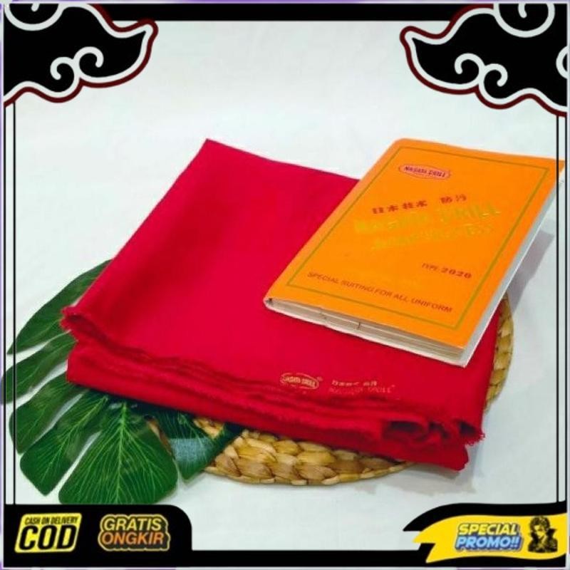 New Stock Nagata Drill Bahan Seragam Bahan Celana Kain Pdl Meteran Harga Per 0.5M