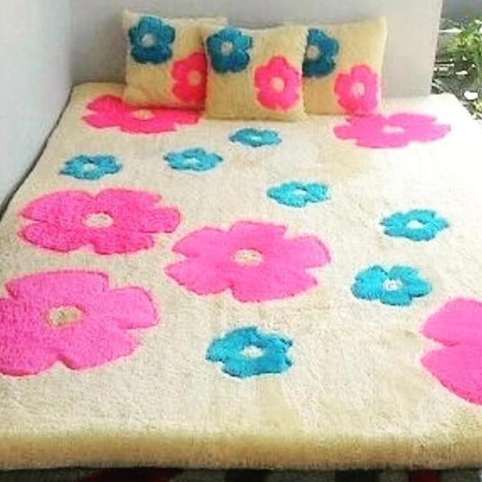 KARPET SET ONLY karakter TEBAL 7CM / karpet set rasfur / karpet bulu