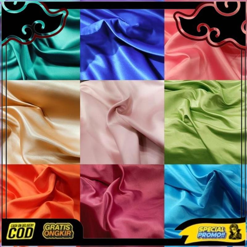 Cod Jaya Textile | Kain Satin Bridal Duchess - Kain Saten / Kain Satin Bridal / Kain Bridal / Kain D