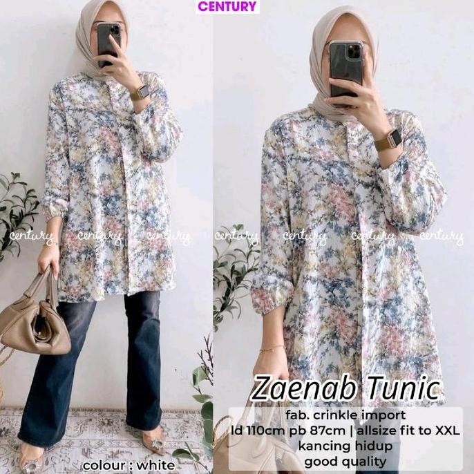 (Good) Zaenab Tunik Wanita Terbaru Tunik Ld 110 Terbaru