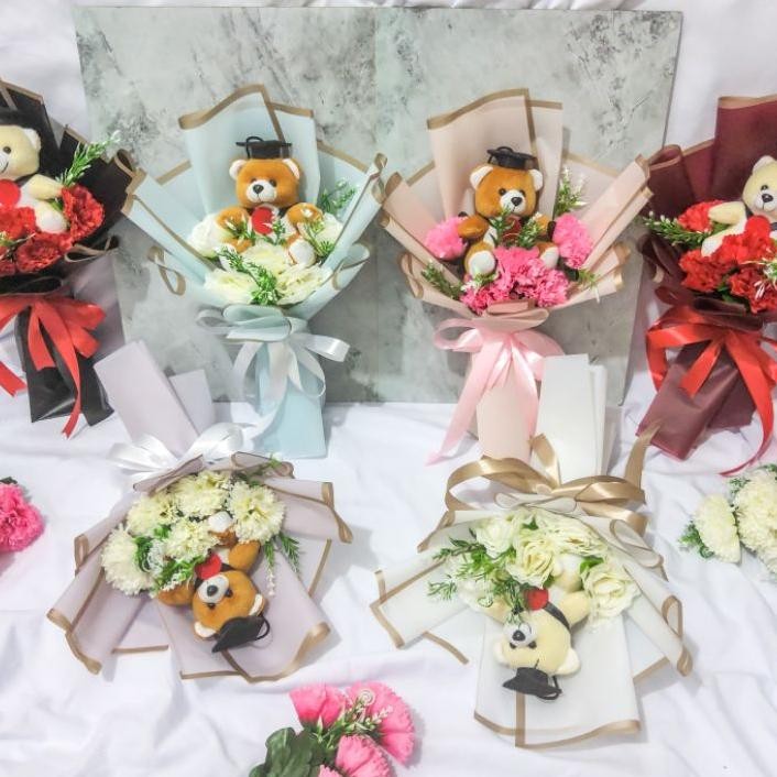 Rainbow Flst Buket Bunga Buket Bunga Wisuda Buket Bunga Buket Buket Buket Bunga Boneka Buket Wisuda 
