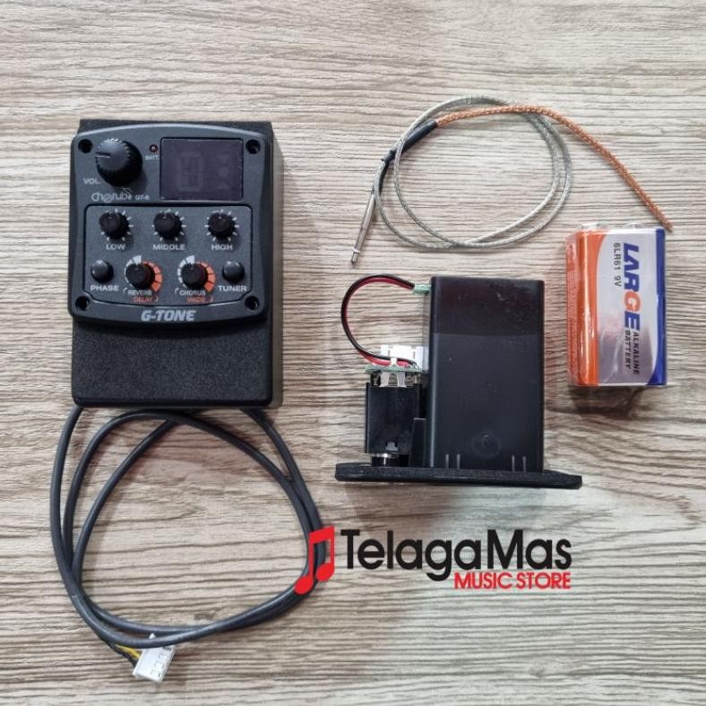 Preamp equalizer gitar akustik cherub GT 6 original