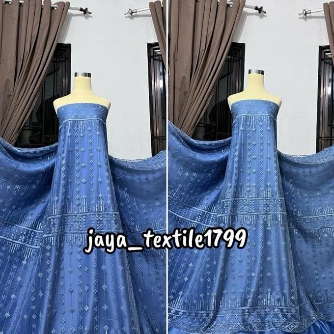 kain Tile sapto etnik/ Tile elisab sapto / Bahan brokat kebaya