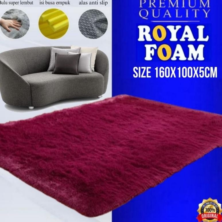 Karpet bulu karpet bulu rasfur uk 160x100x5cm