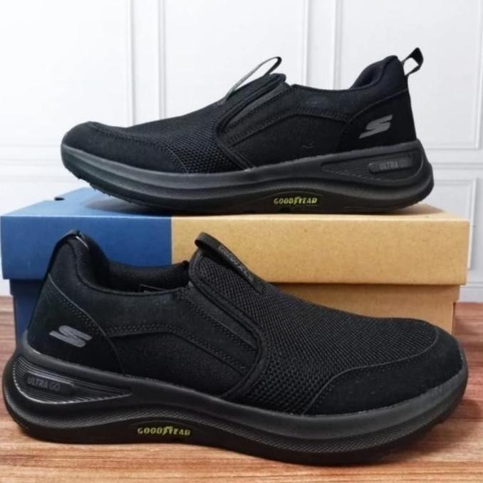 Sepatu Pria Skechers Ultra Go X Good Year Slip On Original LM