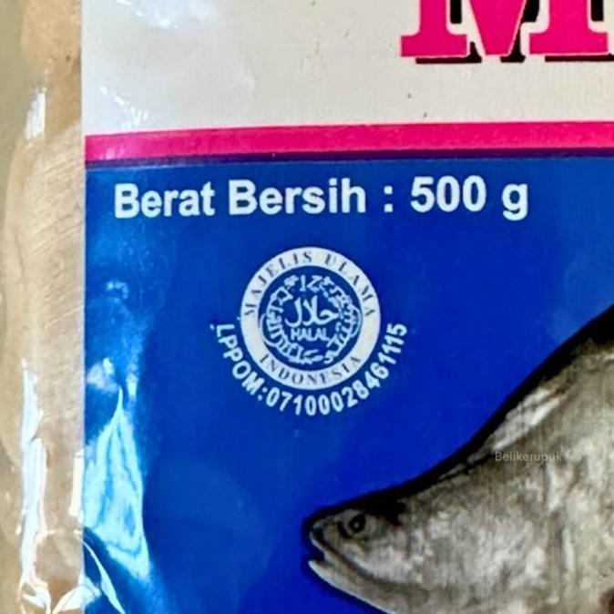 (Good) Kerupuk Ikan Mentah Cap Ikan Pipih 500g