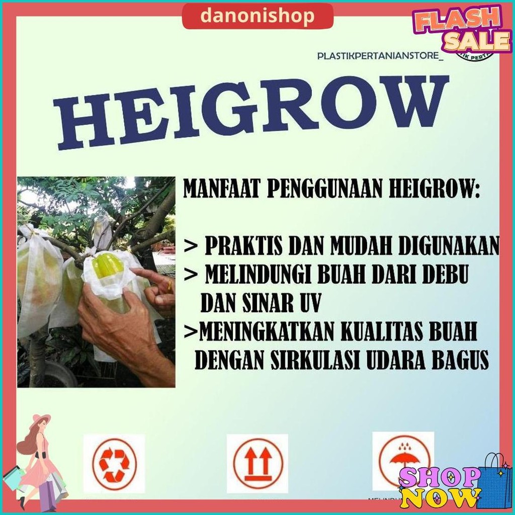 Heigrow Fruit Cover Ukuran Xl Terlaris