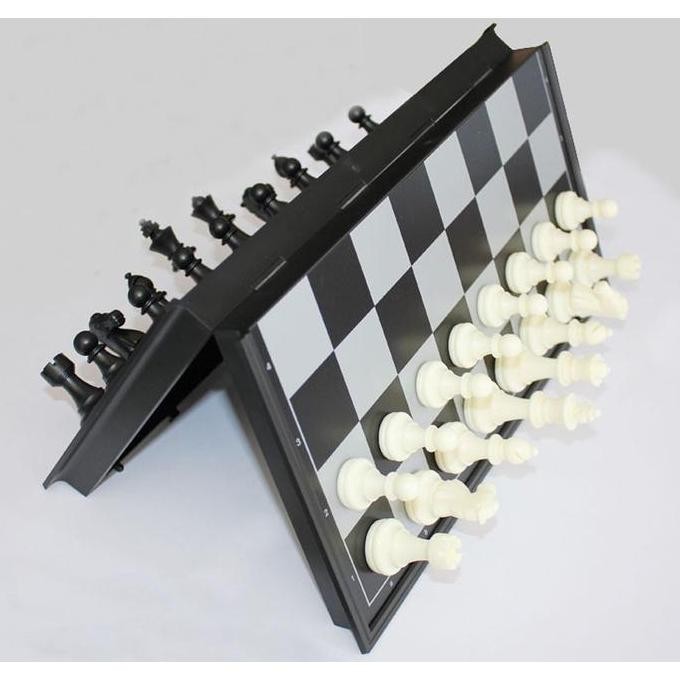 DV123 - UB Permainan Papan Catur Lipat Magnet Folding Chessboard - 3810 Games Plastik