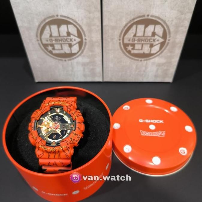 Ready  CASIO GSHOCK x DRAGON BALL GA 110JDB-1A4 DRAGONBALL ORIGINAL
