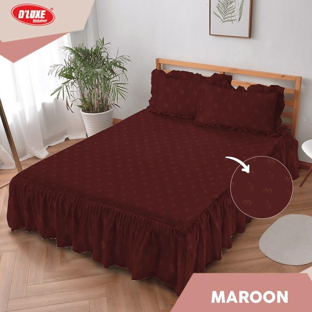 KINTAKUN - Sprei Seprai Sprey Sepray Rumbai Rumbay Rempel Polos Emboss KINTAKUN DELUXE Kasur Set Ori