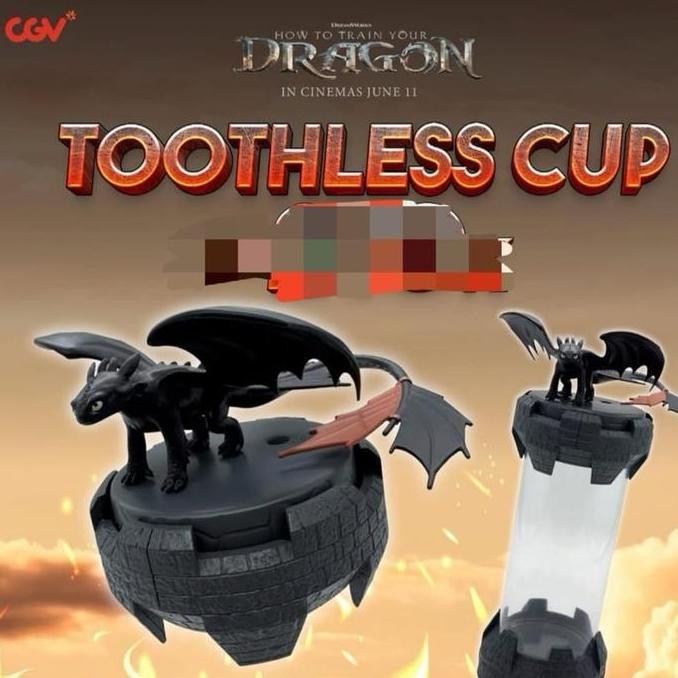 Exclusive Toothless Cup Tumbler How To Train Your Dragon, CGV