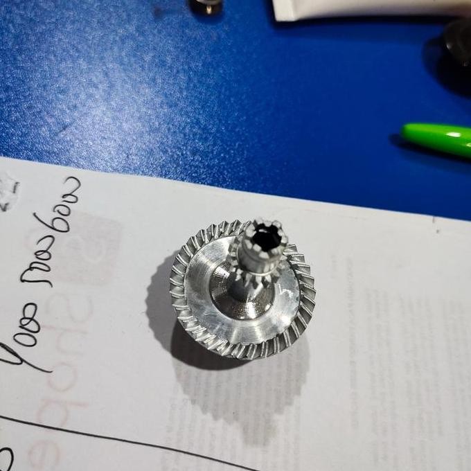 DR302>> reel main gear untuk reel yg cocok saja untuk tidak power handel