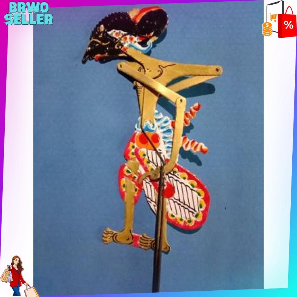 Ready Satu Set Wayang Pandawa Lima, wayang kulit kertas, wayang mainan