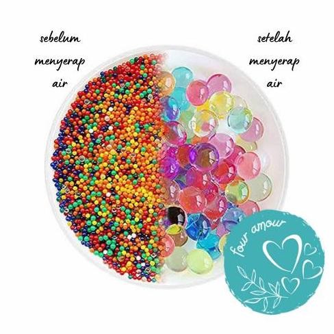 (Best) [Grosir] 1 kg Waterbeads / hidrogel / orbeez / water beads kiloan