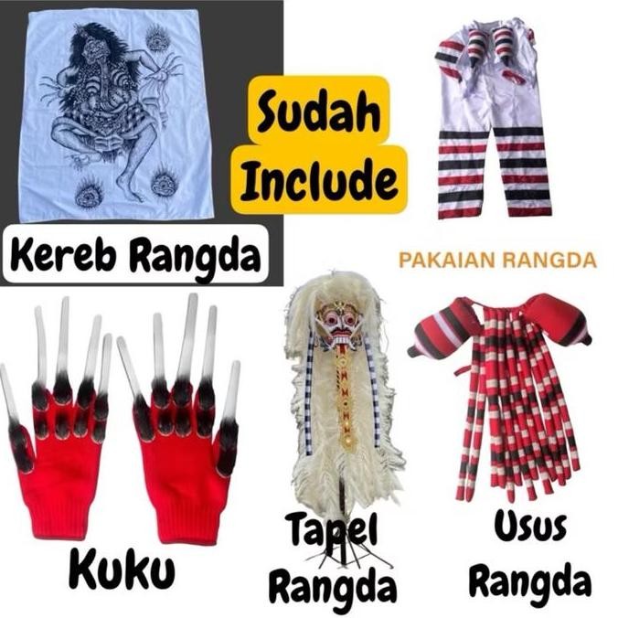 ~~~~~] Pakaian Rangda 1 Set - Rangda 1 Set - Kostum Rangda 1 Set