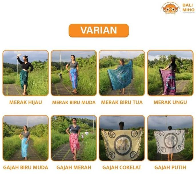 Ready...Ready...Ready...] Sarung Pantai Bali - Kain Pantai Bali - Kain Bali - Sarung Pantai - Kamen 