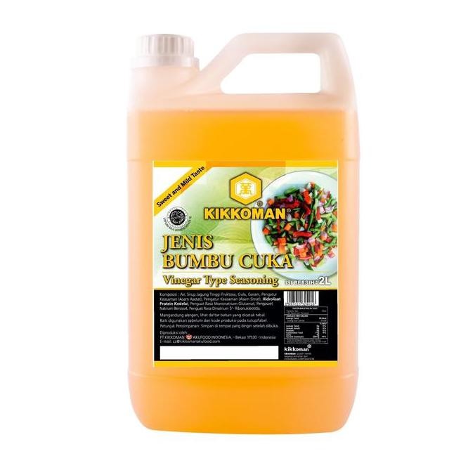 Murah Kikkoman Vinegar Halal Jerigen 2L