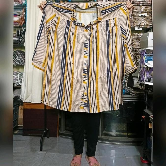 Baju Atasan Wanita Super Extra Jumbo LD 170 180 Big Size Oversize Ukuran Besar
