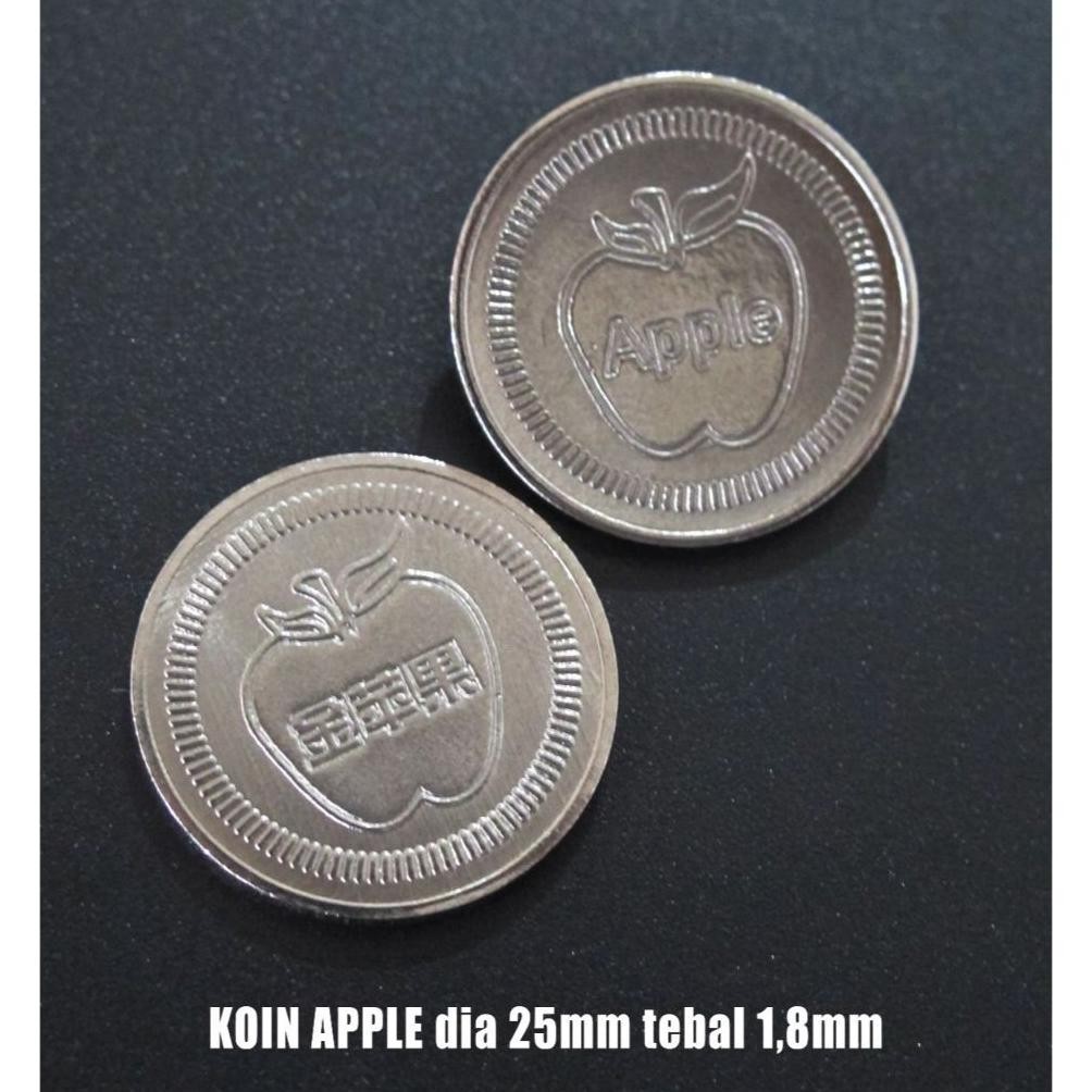 1pcs Koin Apple Koin Badut Koin Crown Koin Star Koin Ter
