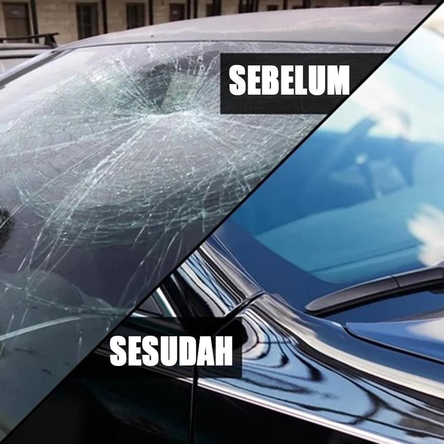 Lem Kaca Mobil Retak Tanpa Bekas 20Ml Penghilang Baret Kit Lem Kaca Aquarium Bening Super Kuat