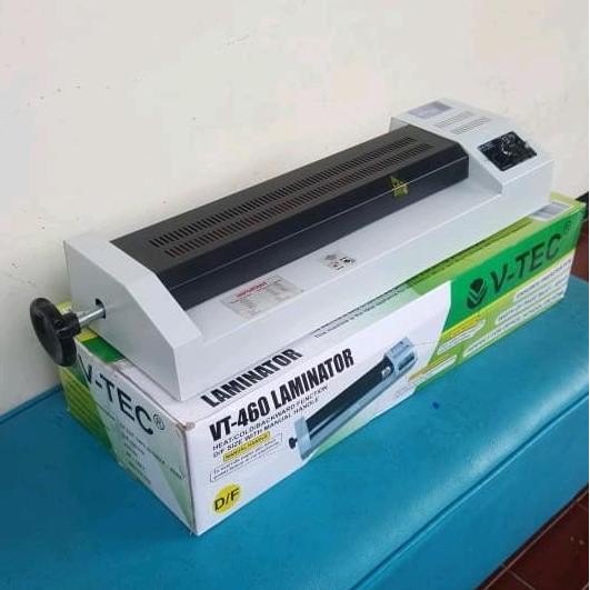 MESIN LAMINASI VTEC 46CM  LAMINATOR PANAS ALAT LAMINATING DINGIN A4 F4 A3 A2 V-TEC ROLL LAMINATING M