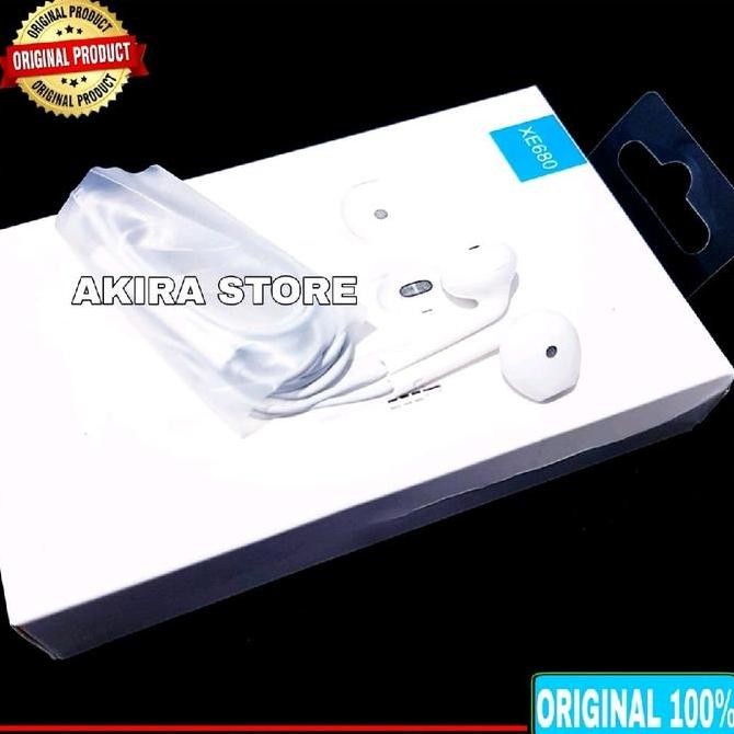 DT16 >> Headset Earphone Vivo Y33s Y21 Y21s ORIGINAL 100% Super Bass