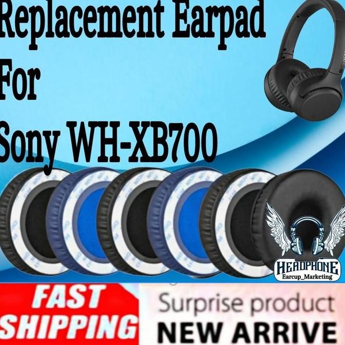 DE16 - Earcup Earpad Sony WH-XB700 WHXB700 WH XB700 XB 700 Bantalan Headphone