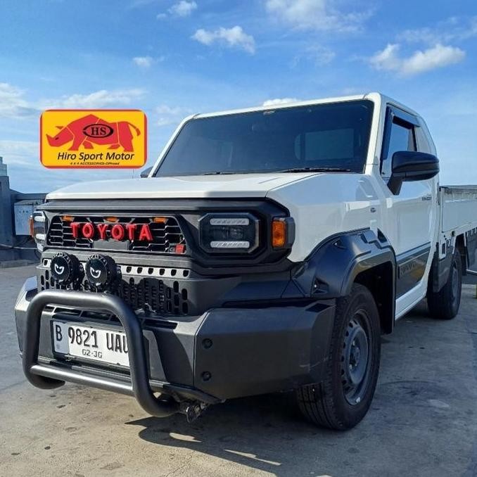 lampu tembak LED STEDI 5inch + cover smiley