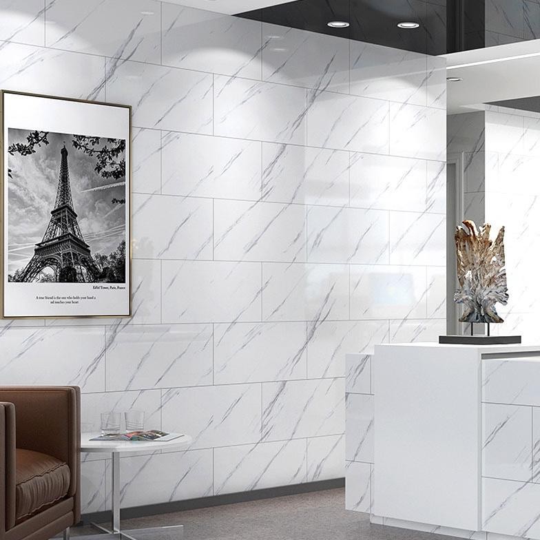 Wallpaper Stiker Dinding Vinyl Marble 30 x 60 cm Lantai Vinyl Marbel Foam Motif Marmer
