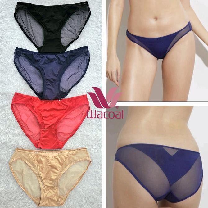MINI PANTY WACOAL SEXY LOOK CELANA DALAM WANITA TEMBUS PANDANG MESH TRANSPARAN CD IP 5328 IP5328 K11