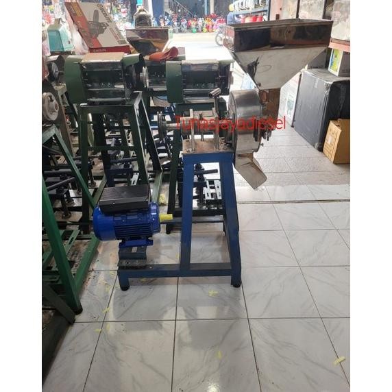 Mesin Giling Bumbu 8inch + Dinamo 2Hp