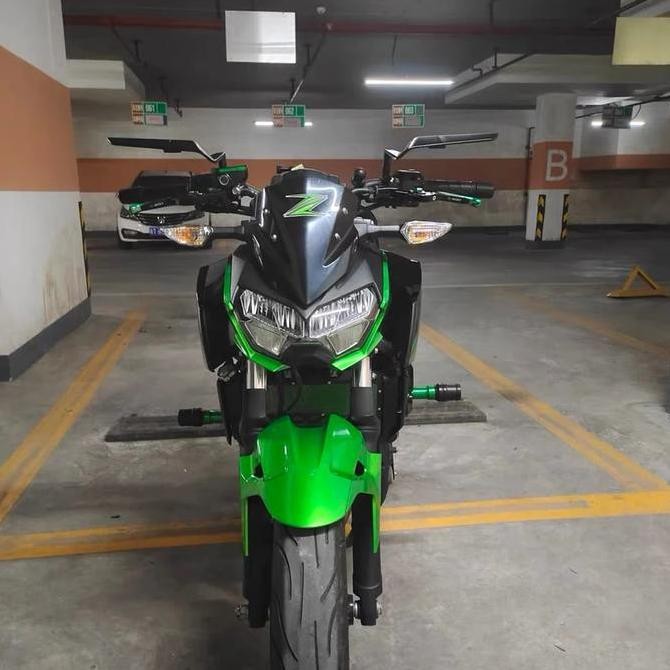 Original Kaca spion motor Kawasaki Z1000 Z900 Z800 Z750 Z650 Z400 Z300 Z250, New