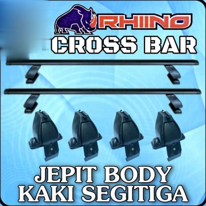 RHINO CROSSBAR JEPIT BODY CROSS BAR RHINO ORIGINAL DAN TERPERCAYA