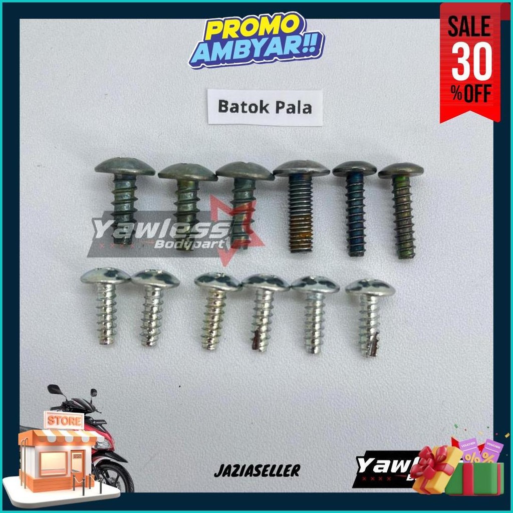 Baut Body Vario 110 Karbu / Baut Vario 110 Karbu Full Set Original Produk