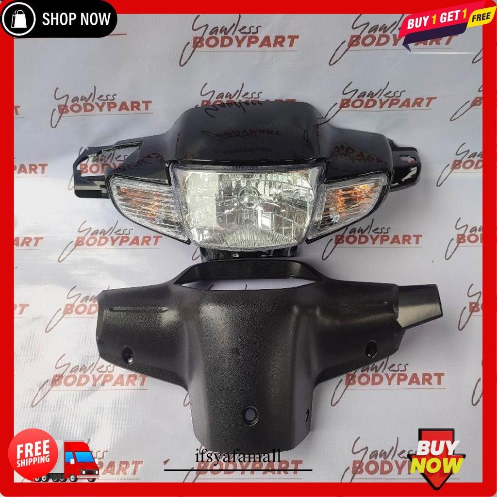 Batok Supra X Lama Full Set + Lampu Depan Supra X Lama / Batok Supra Fit Lama + Lampu Depan Supra Fi