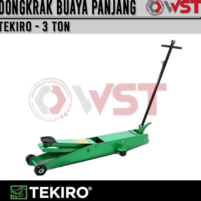 TERMURAH - Tekiro Dongkrak Buaya Panjang 3 Ton / Dongkrak Mobil