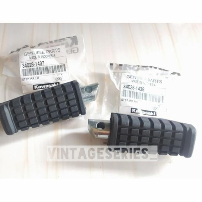 Karet pijakan kaki footstep belakang Kanan/Kiri Ninja R RR SS Original