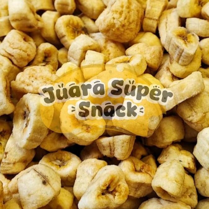 

New PISANG OVEN CRISPY 500GRAM MANIS RENYAH BUAH KERING VIRAL