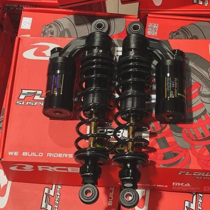BEBAS ONGKIR - shock rcb flow pro 320mm bebek double klik shock rcb rx king double klik shock racing