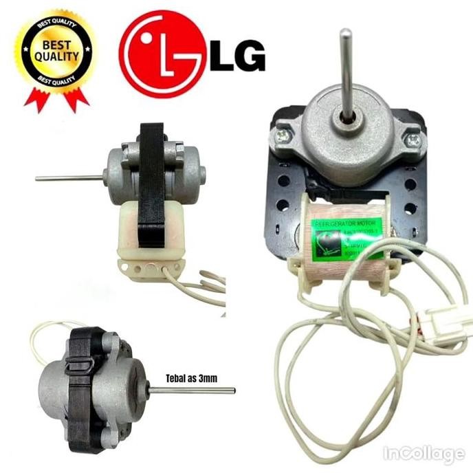 <<<<<] FAN MOTOR KULKAS LG | MOTOR FAN KULKAS LG | DINAMO KIPAS KULKAS LG EAU61083604-3  EAU61083703