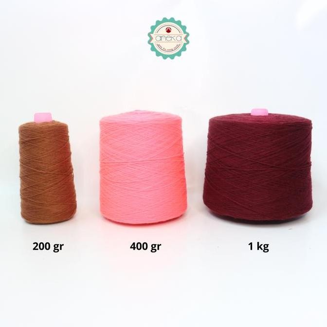 Buruan beli] KATALOG - Benang Rajut Wool Aneka Cones / Wol / Siet Yarn / Tufting Rug / Karpet - Part