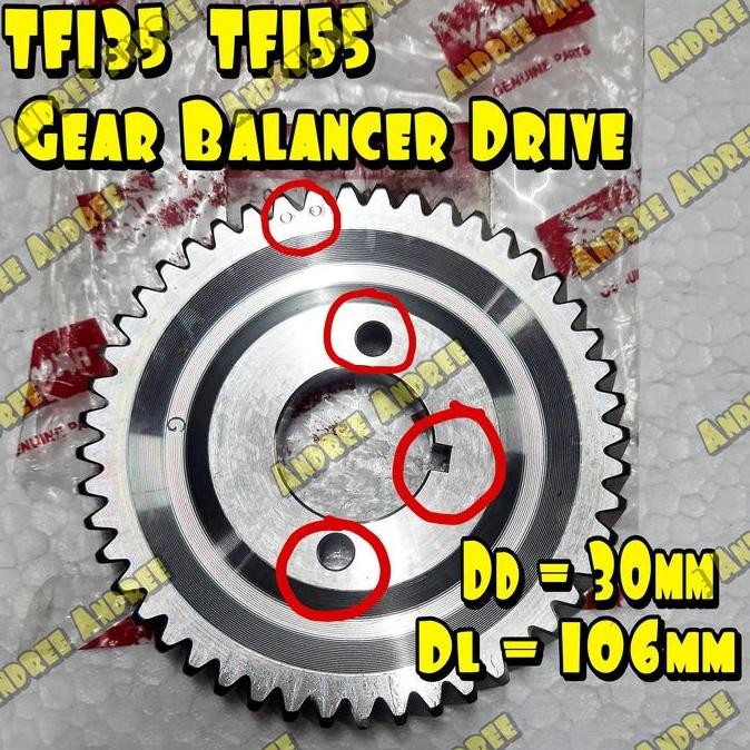 ~~~~~] TF155 TF135 Gigi Balancer Gear Drive Yanmar TF-155 TF-135 - Original