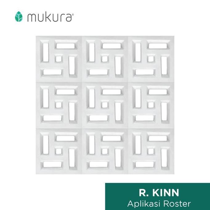 Roster Keramik Minimalis Anti Tampias Mukura Motif Kinn
